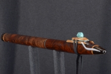 Walnut Burl Native American Flute, Minor, Bass A-3, #T4H (9)
